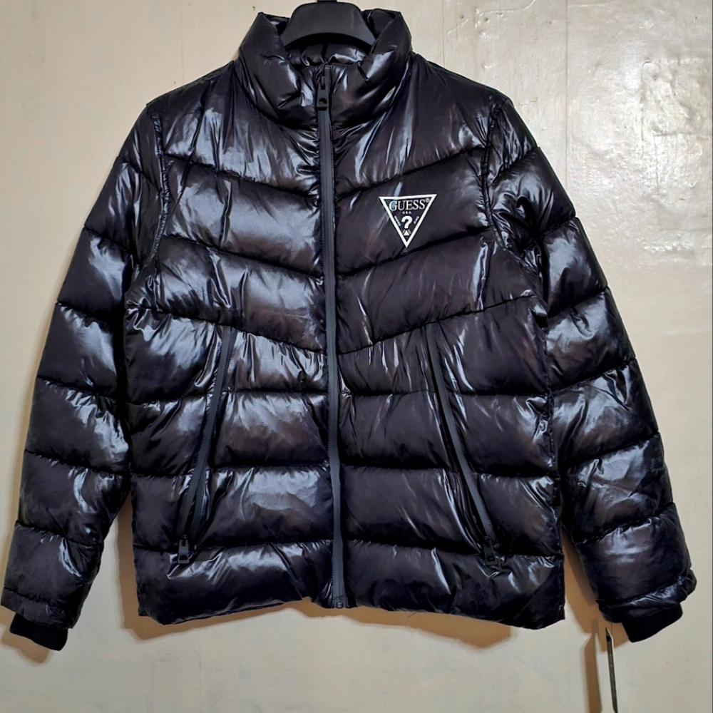 Guess Black Puffer Jacket